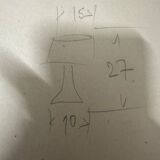 Daum lamp, France, 1950