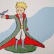 Antoine de Saint-Exupéry : Le Petit Prince et l'oiseau - Lithographie