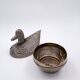 Burmese betel box in the shape of a duck, 1950s