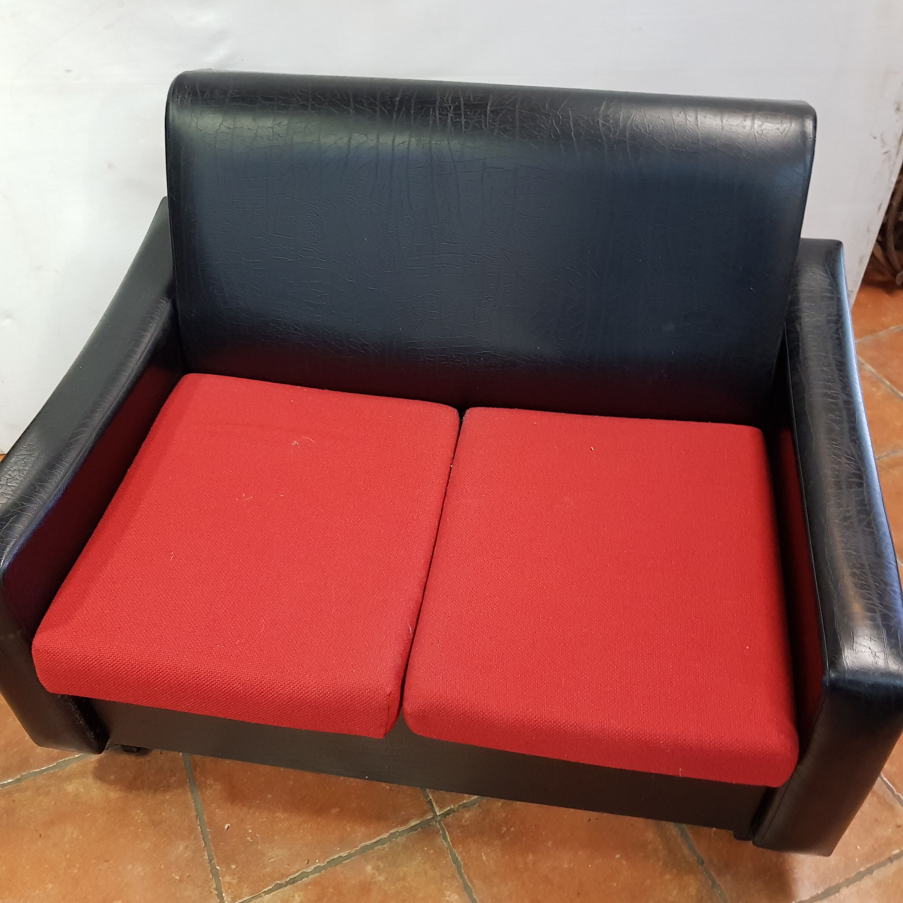 Vintage convertible sofa 1960