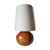 Wooden ball lamp