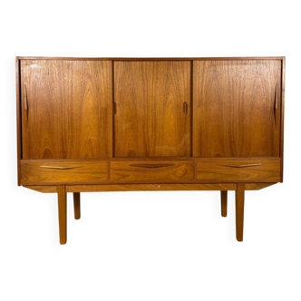 High mid-century modern teak sideboard – 1960s
