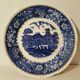Assiette Adams English Scenic Ironstone Bleue