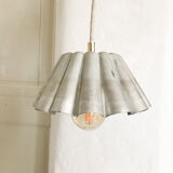 Vintage tin pendant lamp