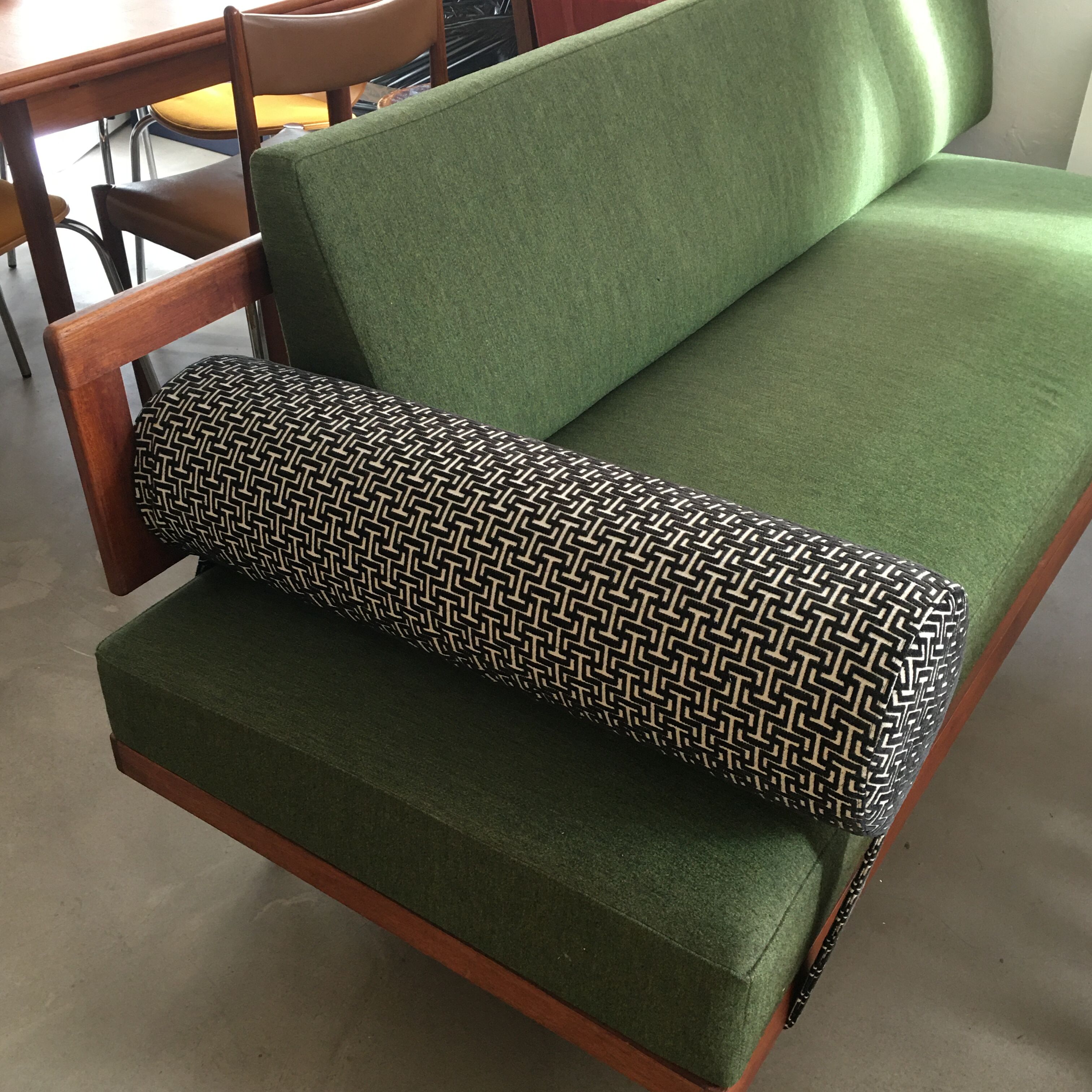 Teak sofa bed, Denmark 1950