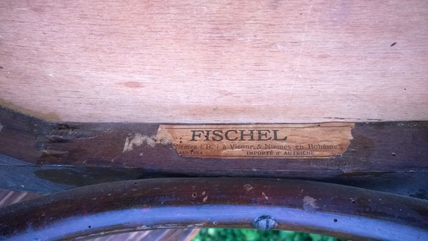 Fischel Curved Wood Chairs Number 37