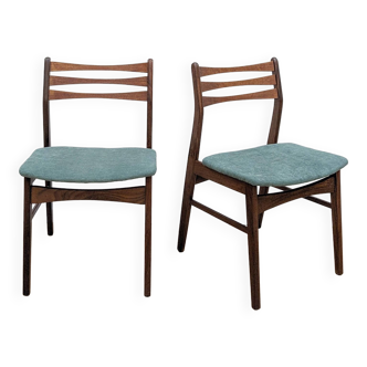 2 vintage teak chairs
