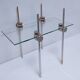 display shelf glass metal design 70-80