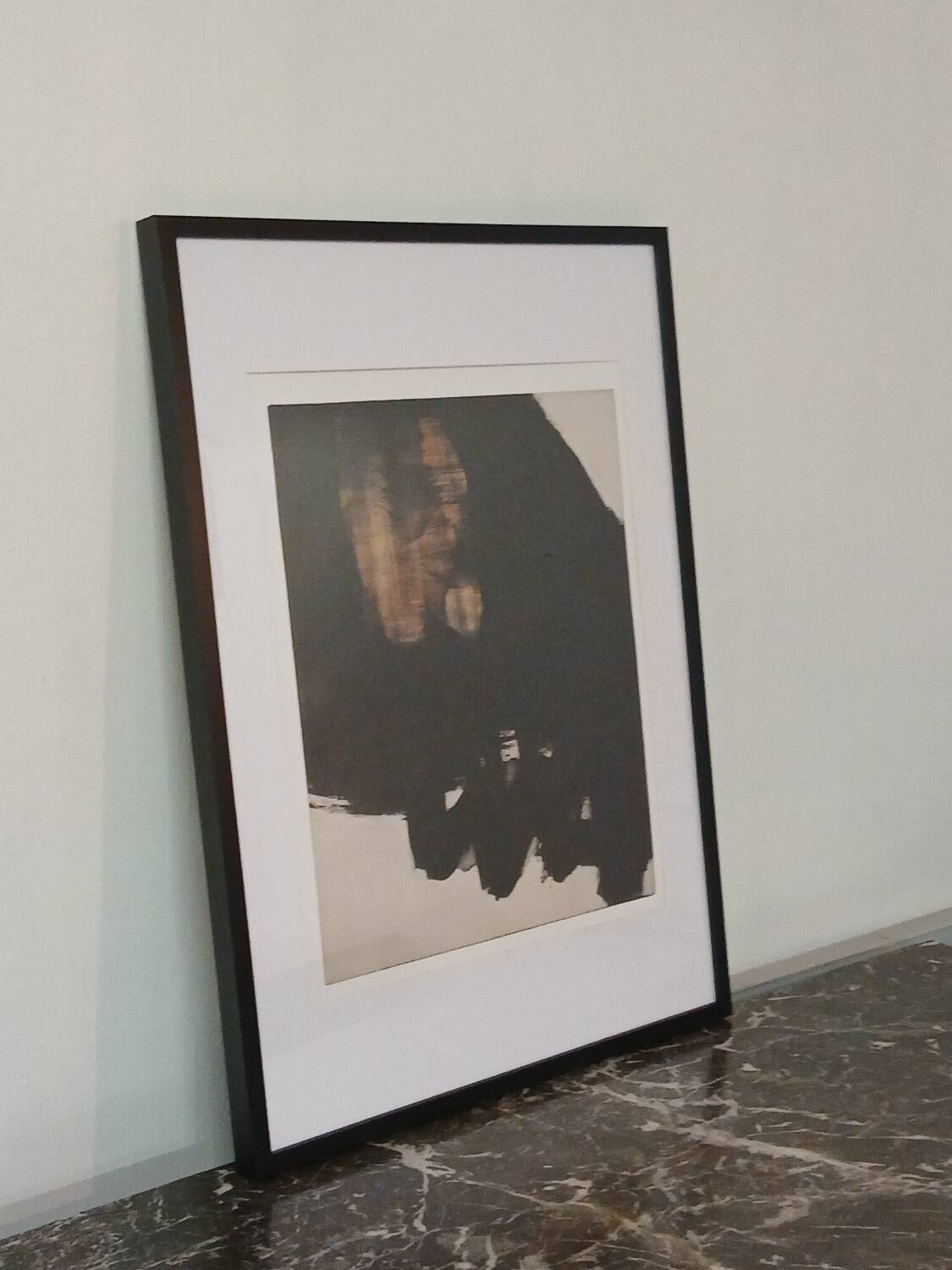 Museum Poster - Pierre Soulages - The Beyond Black - Minimal Abstraction