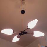 Vintage Reed Chandelier from the 60s