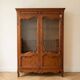 Classic style display cabinet in cherry wood