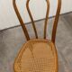 Set of 6 chairs bistro j&j kohn 1900 seat cannage