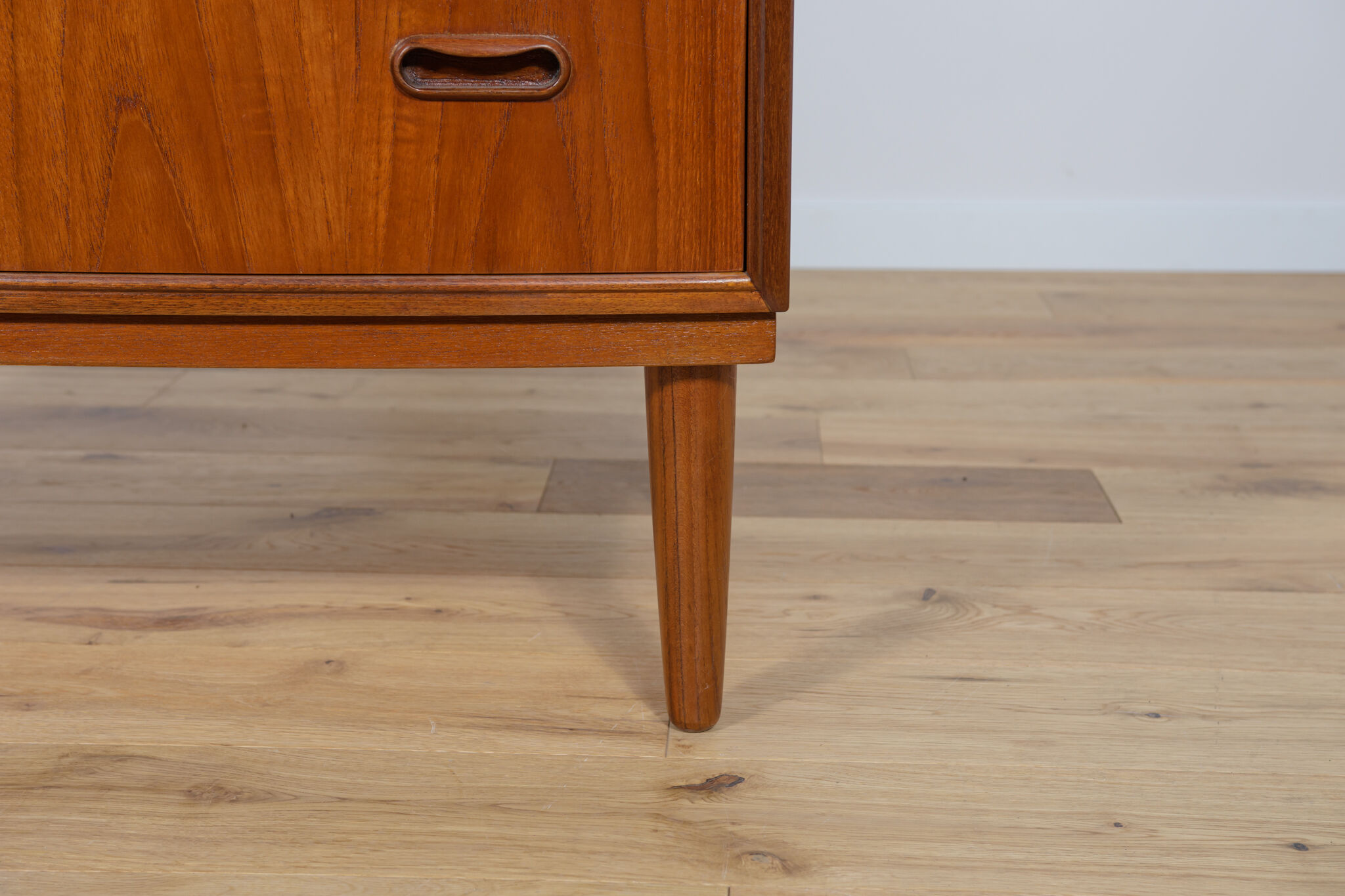 Mid-Century teak chest of drawers by Poul Jessen for PMJ Viby, 1960s