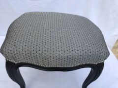 Old stool, piano bench, Louis XV style