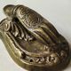 Door knocker in bronze