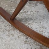 Frank Reenskaug, Bramin Møbler rocking chair Danish teak 60s