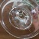 Crystal footed cup