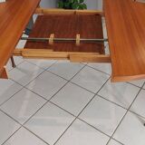 Scandinavian extendable table, vintage teak, 1970s