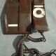 Téléphone à cadran vintage années 80