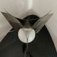 60s stainless steel lamp