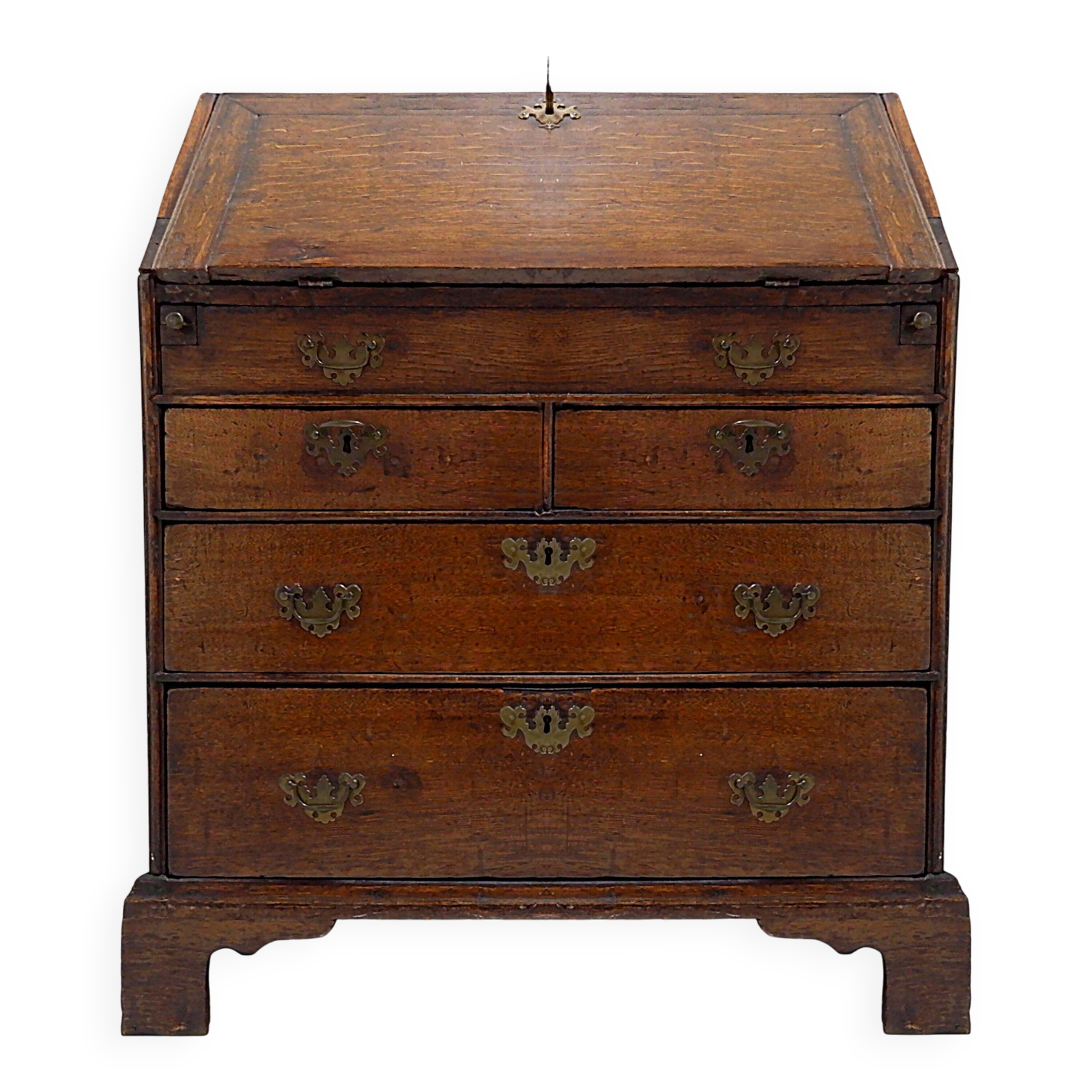 Antique English secretary desk, 18th century