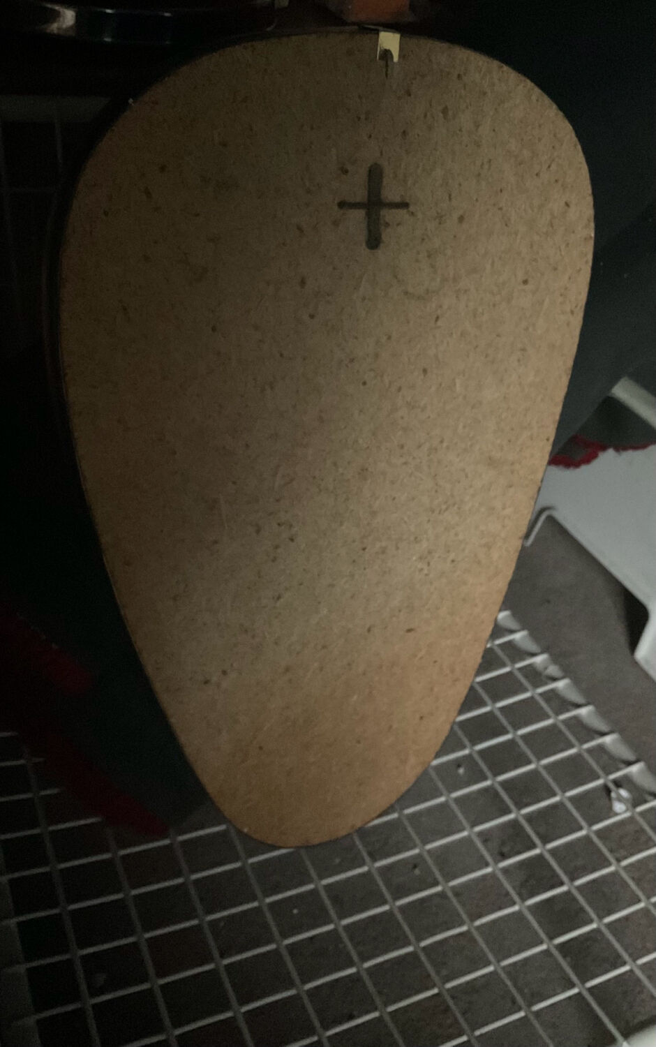 Asymmetrical free-form mirror from the 60s-70s