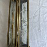 2 brass lanterns