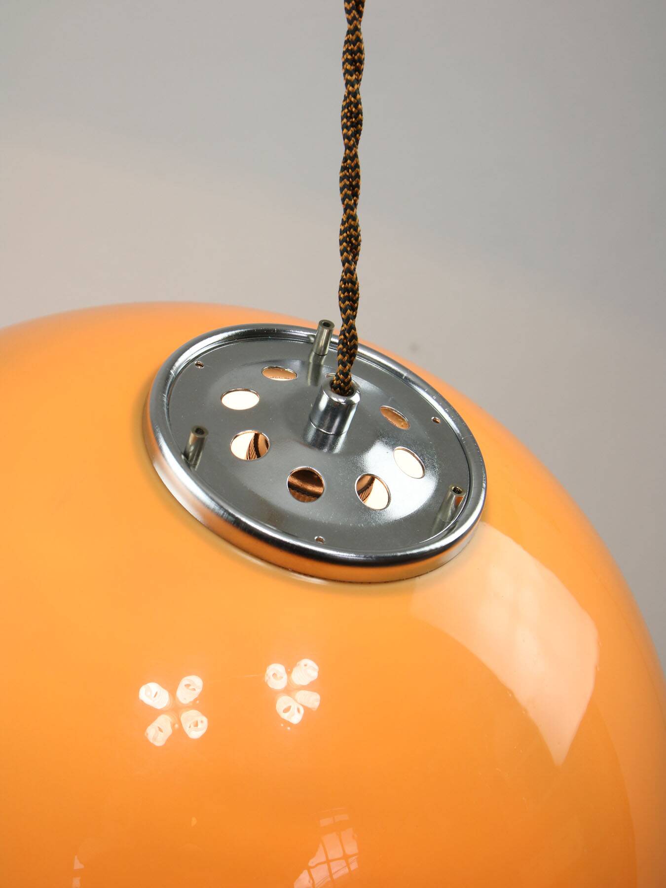 Brown Space Age Pendant Lamp from Guzzini