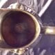 Art nouveau pourer,victor silver co,quadruple plate, liseron flower decoration