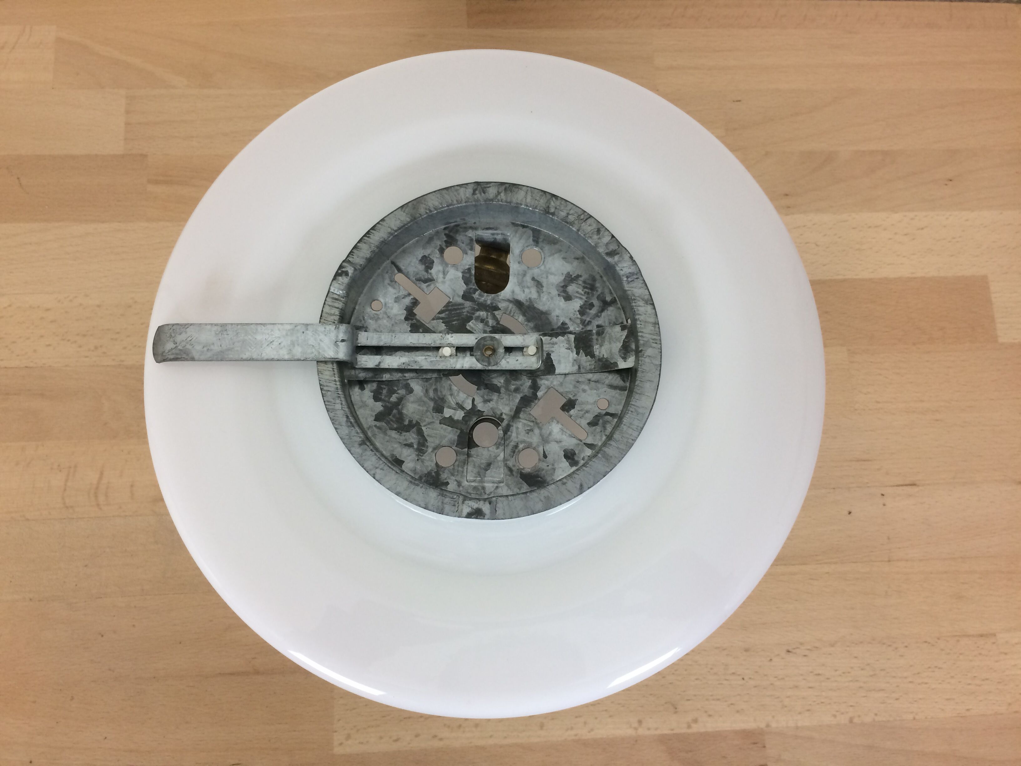 Apply opaline ball 30 cm half sphere