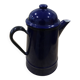 Enameled metal coffee pot