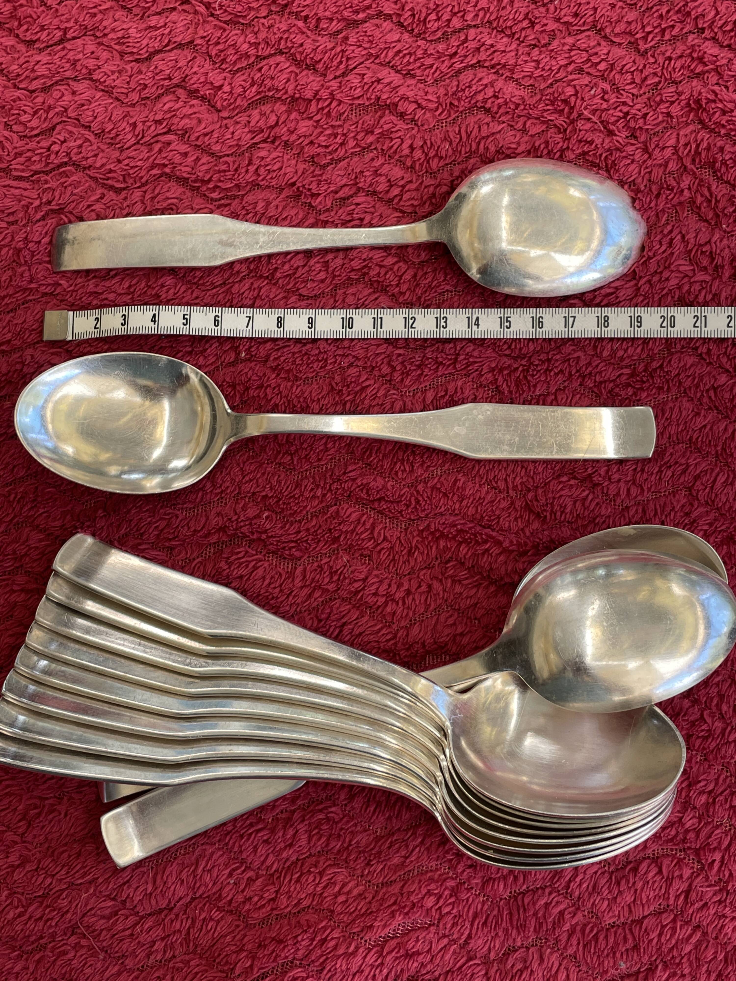 Grand silver service c. hugo pott (solingen) — model no. 783 154p