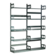 Painted Meta Triennale Bookcase attributed to Lips Vago, Italy, 1954