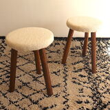 Paire de tabourets de bergers