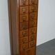 German oak drawer bank filing cabinet circa 1950