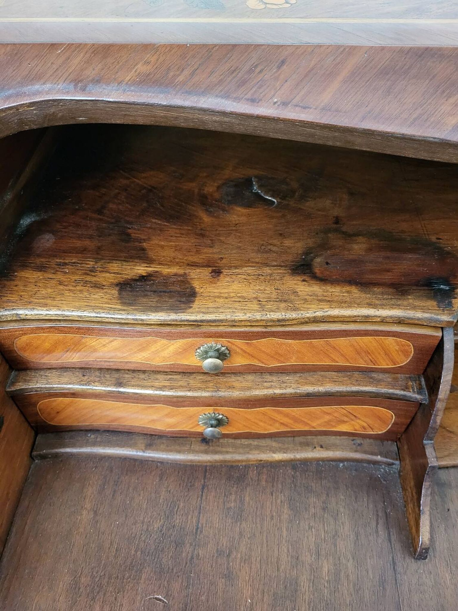 Louis XV style secretary