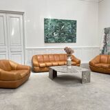 Burov leather living room set