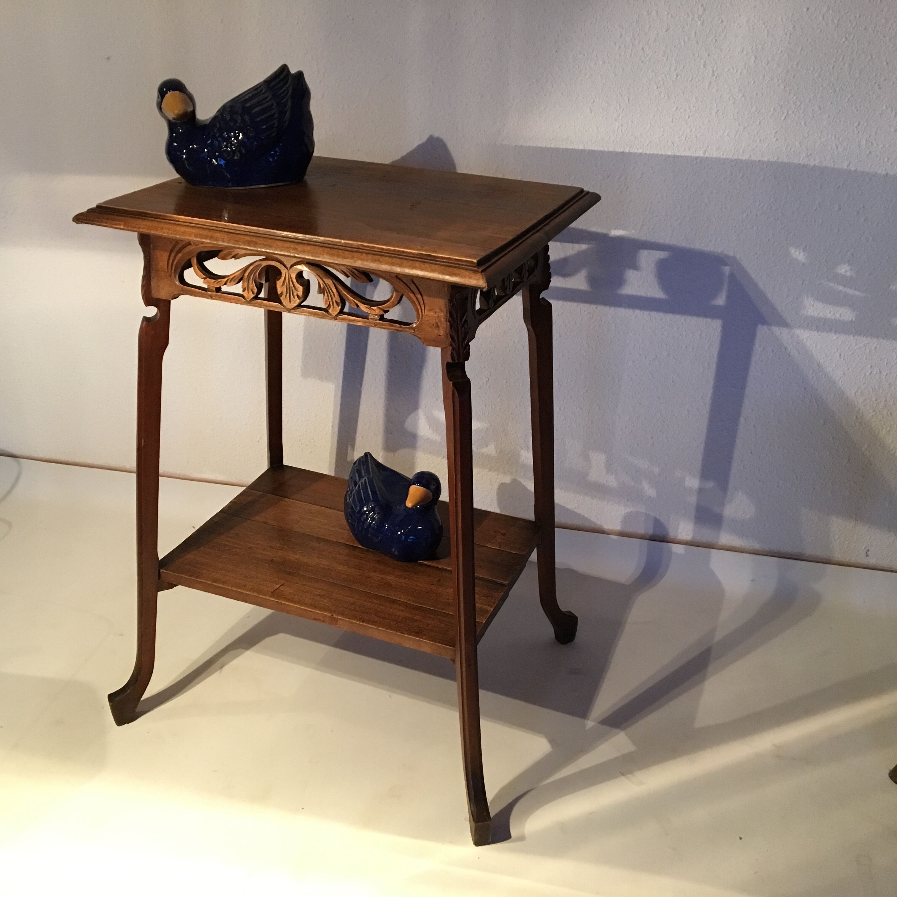 XIXth Walnut side table