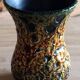 Small ceramic vase "Fat Lava" / "Sea Foam" style Vallauris