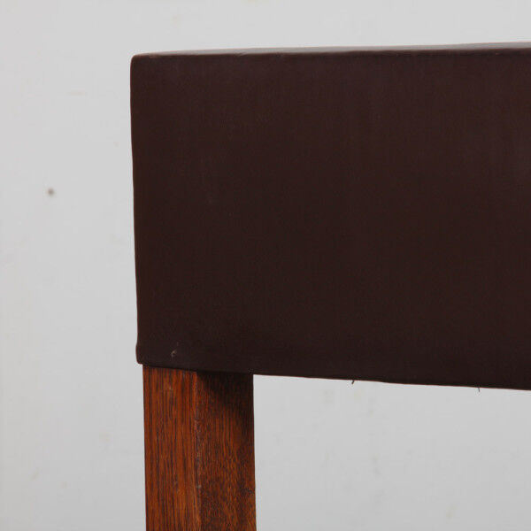 Ensemble de 4 chaises attribuées à Emiel Veranneman, 1960