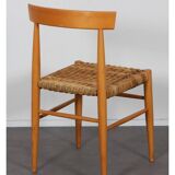 Set of 4 vintage wooden chairs produced by Krasna Jizba, 1960