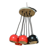 Two-tone eyeball chandelier