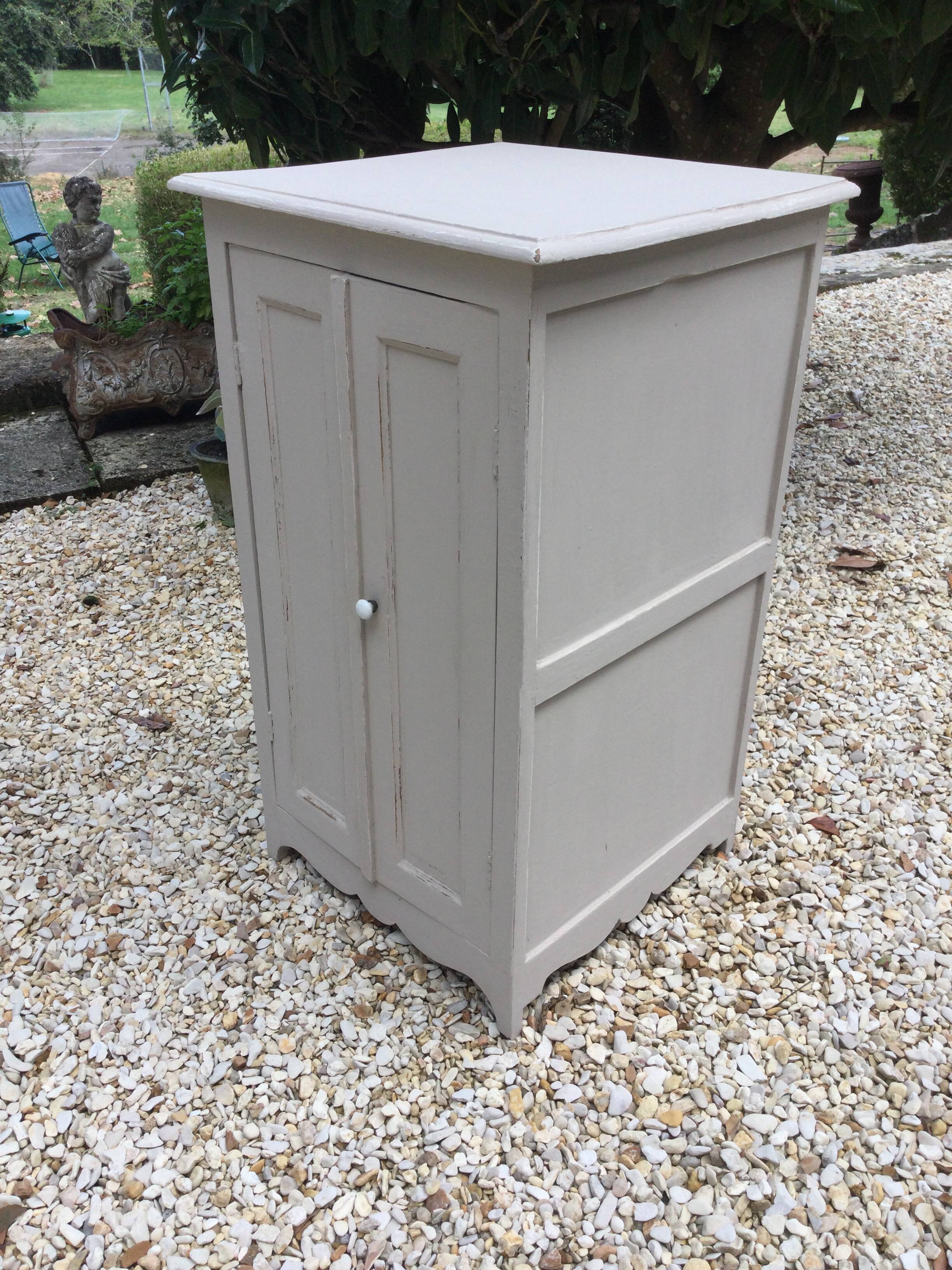 Small old patinated piece of furniture