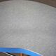 Table haricot formica et pieds compas, table bureau, table d'appoint, table vintage, 60's