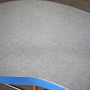 Table haricot formica et pieds compas, table bureau, table d'appoint, table vintage, 60's