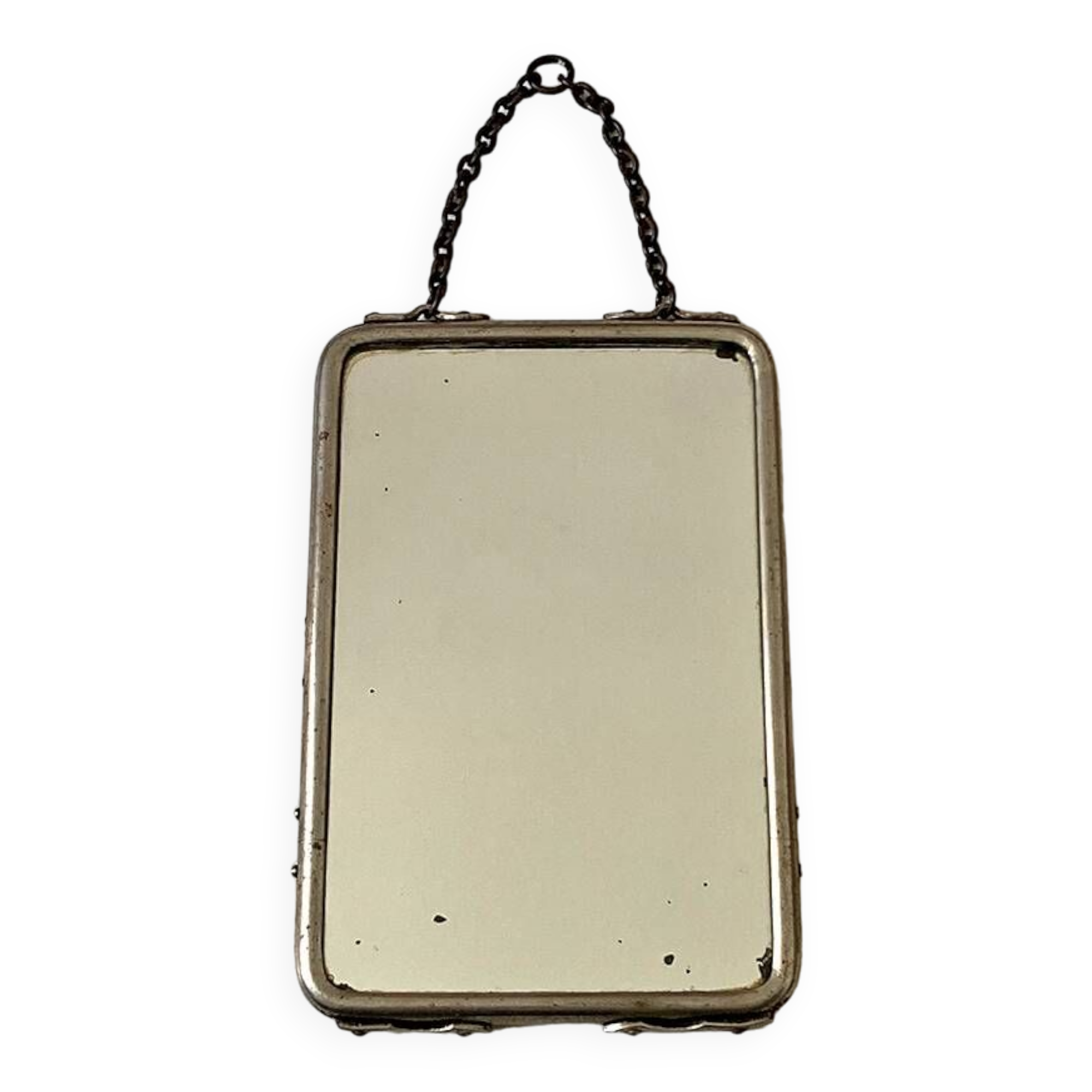 Small vintage barber mirror 50's