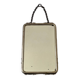 Small vintage barber mirror 50's