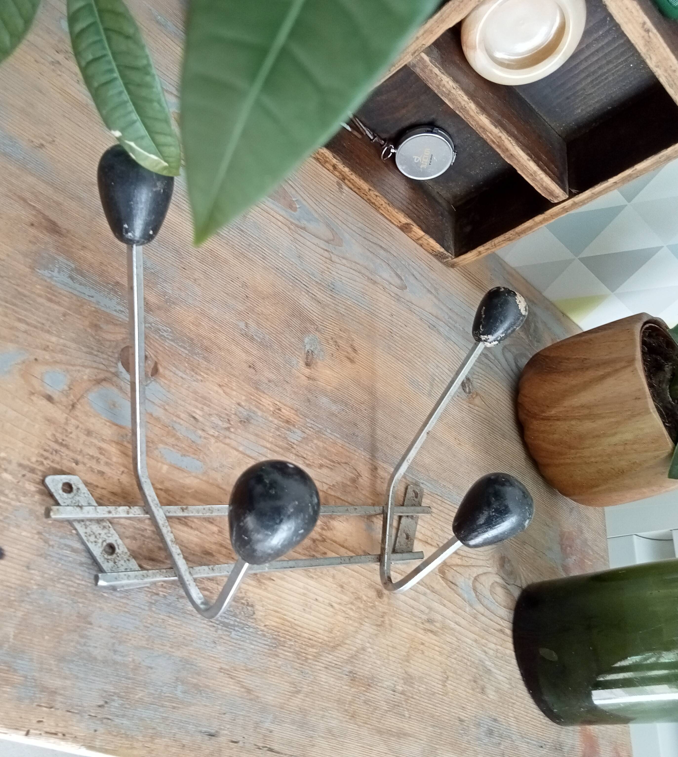 Wall coat rack 50s