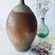 Very large old sandstone jar
