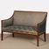 Banquette in the style of Jean-Michel Frank from the 1930s-1940s.